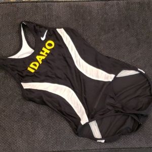 Vintage Idaho Nike running track singlet spandex